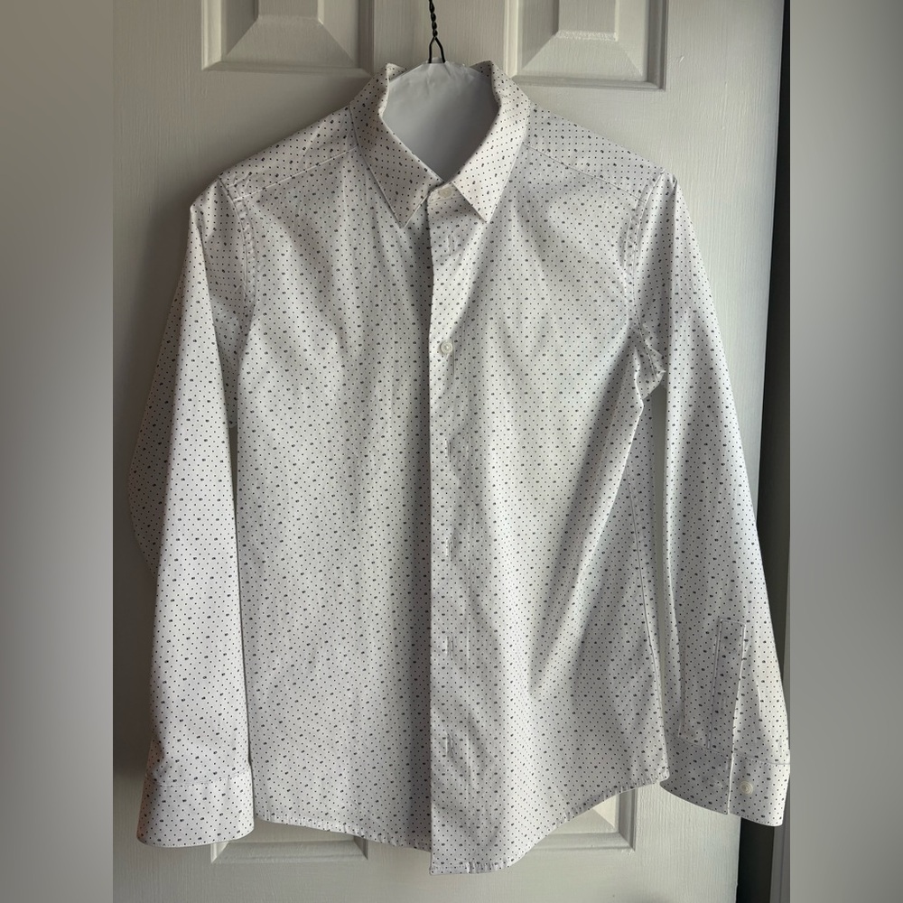 CALVIN KLEIN YOUTH BUTTON DOWN SHIRT SZ 14